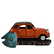 Aqua D'ella Classic Car Frans 2 14,5x7,5x6,5cm orange Aqua D'ella Classic Car Frans 2 14,5x7,5x6,5cm orange