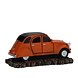 Aqua D'ella Classic Car Frans 2 14,5x7,5x6,5cm orange Aqua D'ella Classic Car Frans 2 14,5x7,5x6,5cm orange