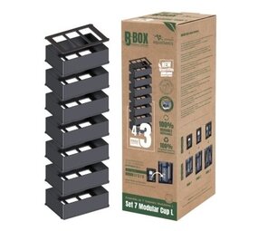 Aquatlantis Wiederverwendbarer modularer Becherhalter B-Box Kartuschen L Set 7 Stück Aquatlantis Wiederverwendbarer modularer Becherhalter B-Box Kartuschen L Set 7 Stück