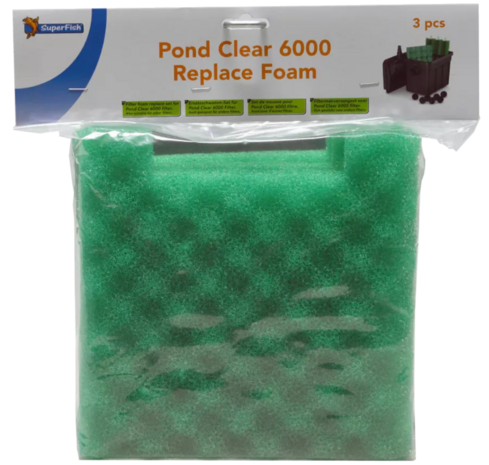 Superfish Pondclear 3000 Ersatzschaum 3 Stück