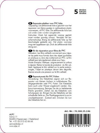 Summer Fun Reparaturpatch für PVC-Folie