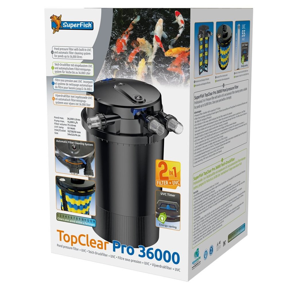 Superfish Topclear Pro 36000 UVC-55W