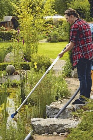 Oase PondoVac 4 Teich- und Poolreiniger + GRATIS Anti-Schlamm Teich