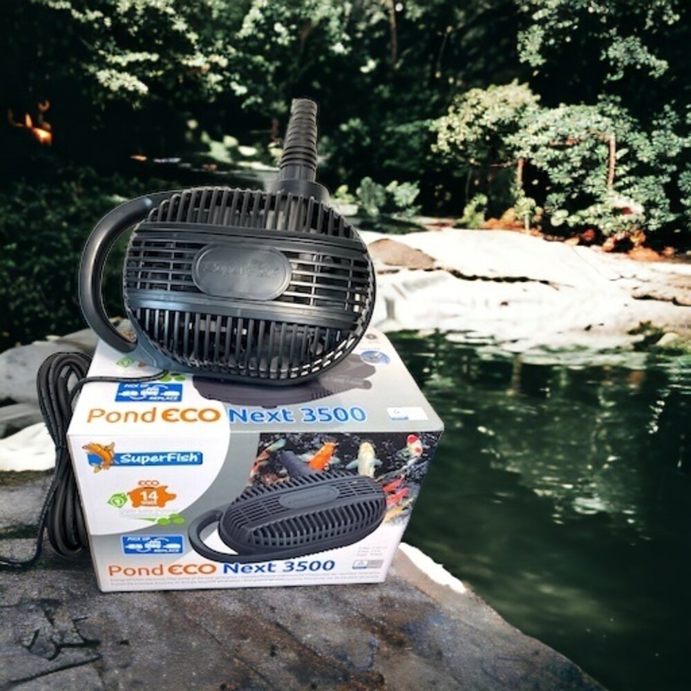 Superfish Pond Eco Next 3500-14W + GRATIS Teichbakterien!