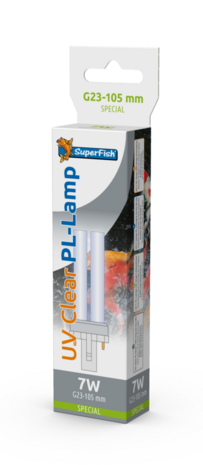 Superfish UV PL Lampe 7W G23-105mm Spezial Superfish UV PL Lampe 7W G23-105mm Spezial