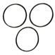Koi-Pro UVC Quarz O-Ringe T5 3 Stück