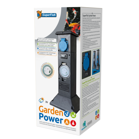 Superfish Gardenpower Steckdosenleiste mit Timer