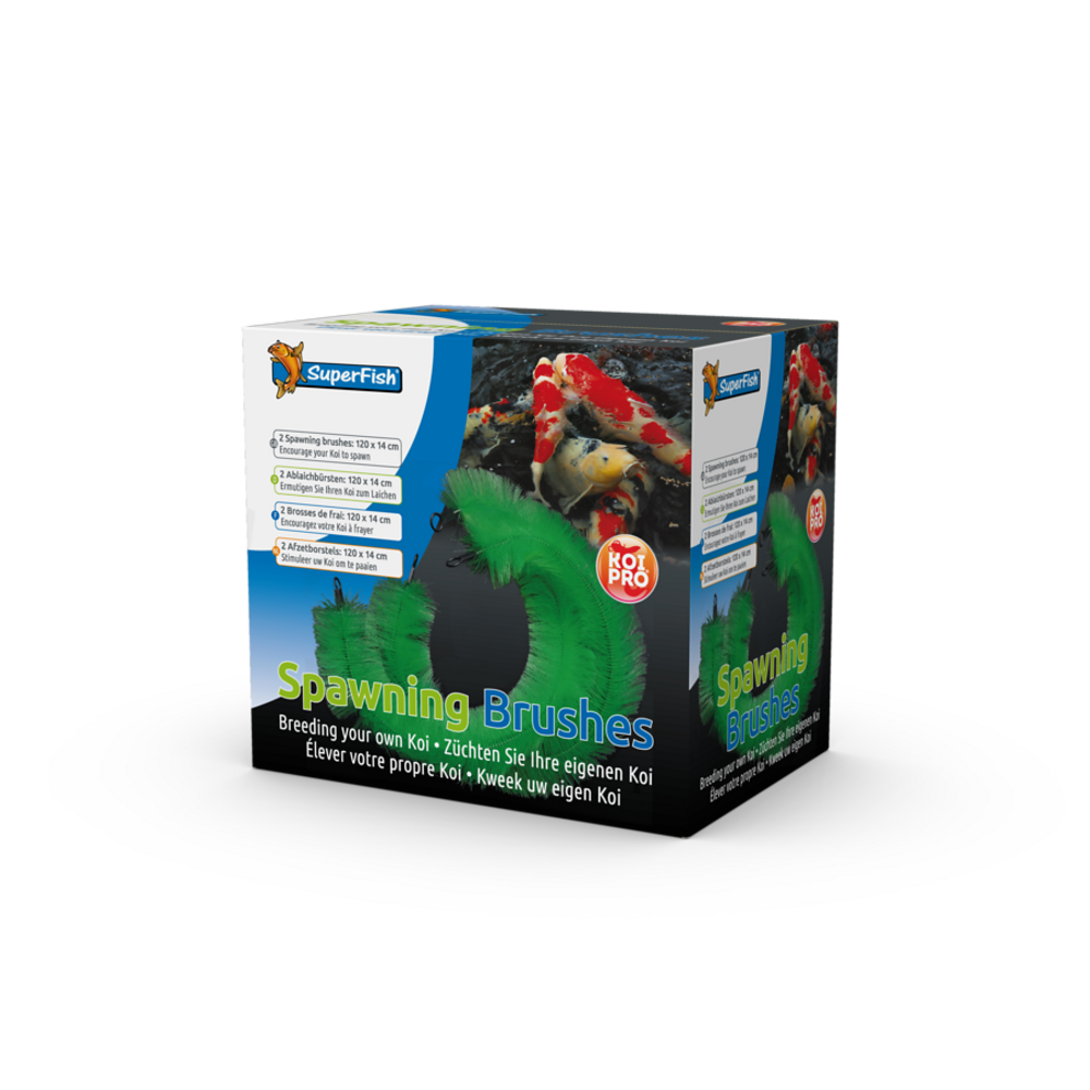 Koi-Pro Abstreifbürsten im Karton 2 Stück