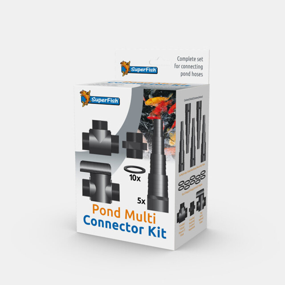 Superfish Multi-Anschlusssatz 20/25/32/40 mm