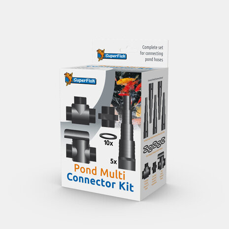 Superfish Multi-Anschlusssatz 20/25/32/40 mm