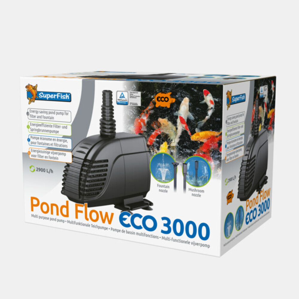 Superfish Pond Flow Eco 3000 Teichpumpe
