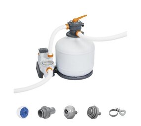 Bestway Sandfilter Flowclear 9,8 m3/h Bestway Sandfilter Flowclear 9,8 m3/h