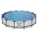 Bestway Schwimmbecken Sirocco Frame Pro Max Set Rund 427cm