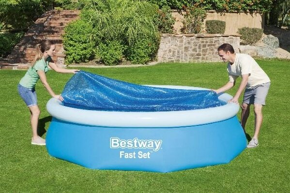 Bestway Sommerabdeckung solar Bestway Rund 305cm 80mu Bestway Sommerabdeckung solar Bestway Rund 305cm 80mu