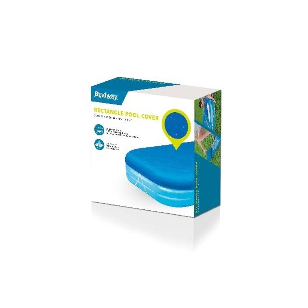 Bestway Abdeckung Familienpool Rechteck 305 Bestway Abdeckung Familienpool Rechteck 305