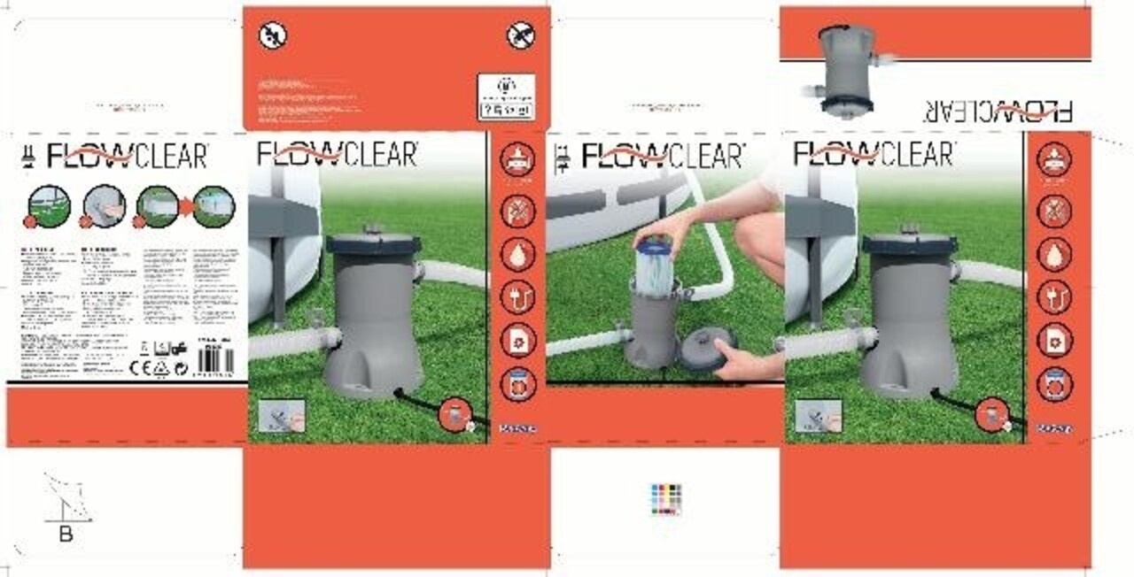 Bestway Filterpumpe 2,0 m3/h