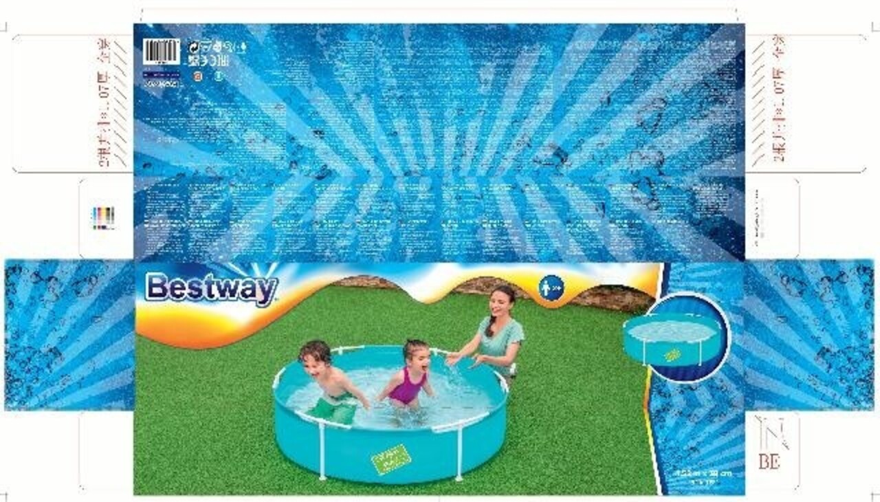 Bestway Schwimmbecken my first Sirocco Rund 152