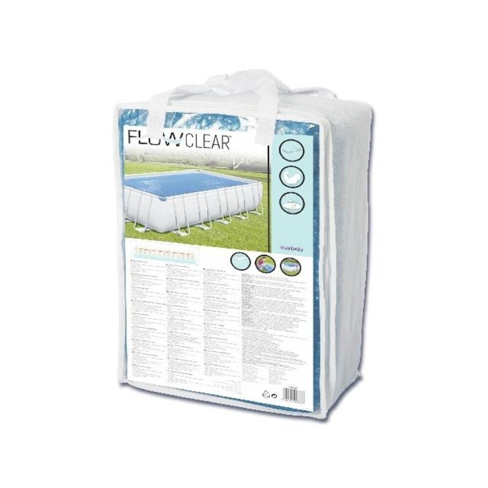 Bestway Sommerabdeckung Solar Rechteck 732, 80 Mikron