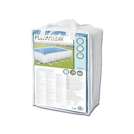Bestway Sommerabdeckung Solar Rechteck 732, 80 Mikron
