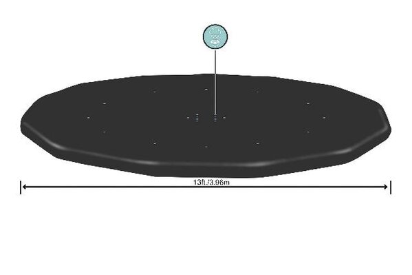 Bestway Cover Rund 360/396
