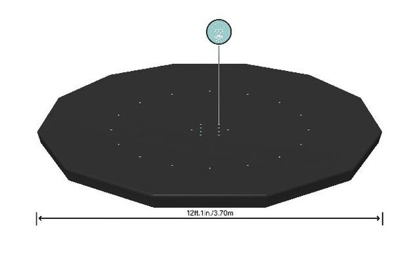 Bestway Cover Rund 360/366 Bestway Cover Rund 360/366