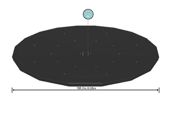 Bestway Cover Rund 549