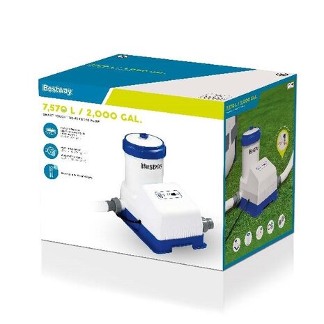 Bestway Cartridge Filterpumpe 7,5m³/h Smart Touch Wifi Bestway Cartridge Filterpumpe 7,5m³/h Smart Touch Wifi