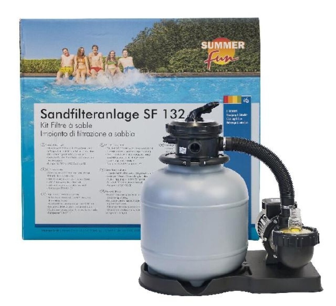 Summer Fun Sandfilter 6m³/h Summer Fun Sandfilter 6m³/h