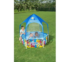 Bestway Mein Erster Frame Pool Splash-In-Shade Spielplatz Rund 183 Bestway Mein Erster Frame Pool Splash-In-Shade Spielplatz Rund 183