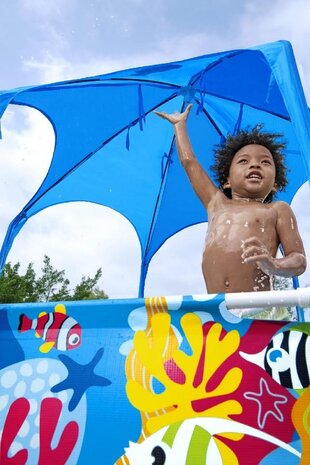 Bestway Mein Erster Frame Pool Splash-In-Shade Spielplatz Rund 183 Bestway Mein Erster Frame Pool Splash-In-Shade Spielplatz Rund 183
