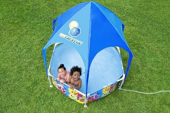 Bestway Mein Erster Frame Pool Splash-In-Shade Spielplatz Rund 183 Bestway Mein Erster Frame Pool Splash-In-Shade Spielplatz Rund 183