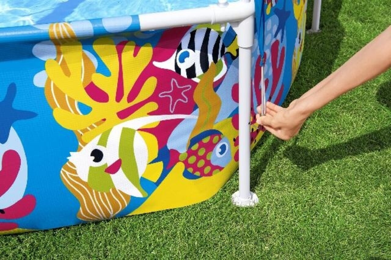 Bestway Mein Erster Frame Pool Splash-In-Shade Spielplatz Rund 183 Bestway Mein Erster Frame Pool Splash-In-Shade Spielplatz Rund 183