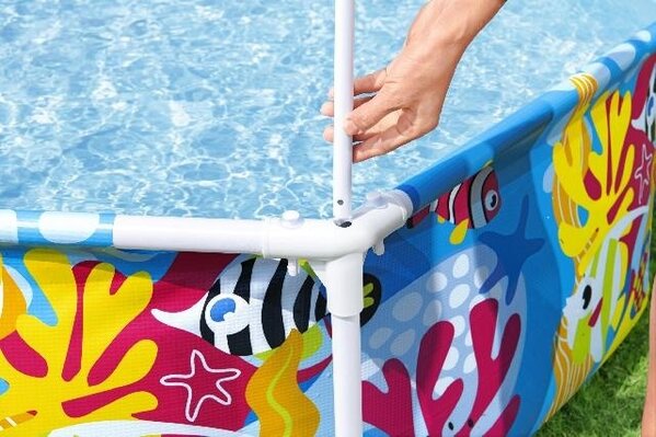 Bestway Mein Erster Frame Pool Splash-In-Shade Spielplatz Rund 183 Bestway Mein Erster Frame Pool Splash-In-Shade Spielplatz Rund 183