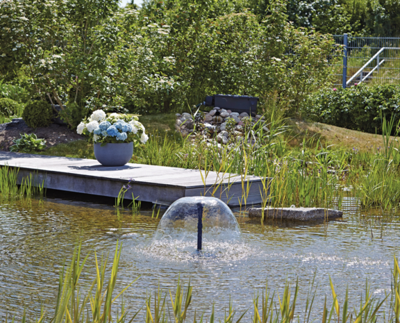 Oase Aquarius Fountain Set Eco 5500 Springbrunnenpumpe für Teich