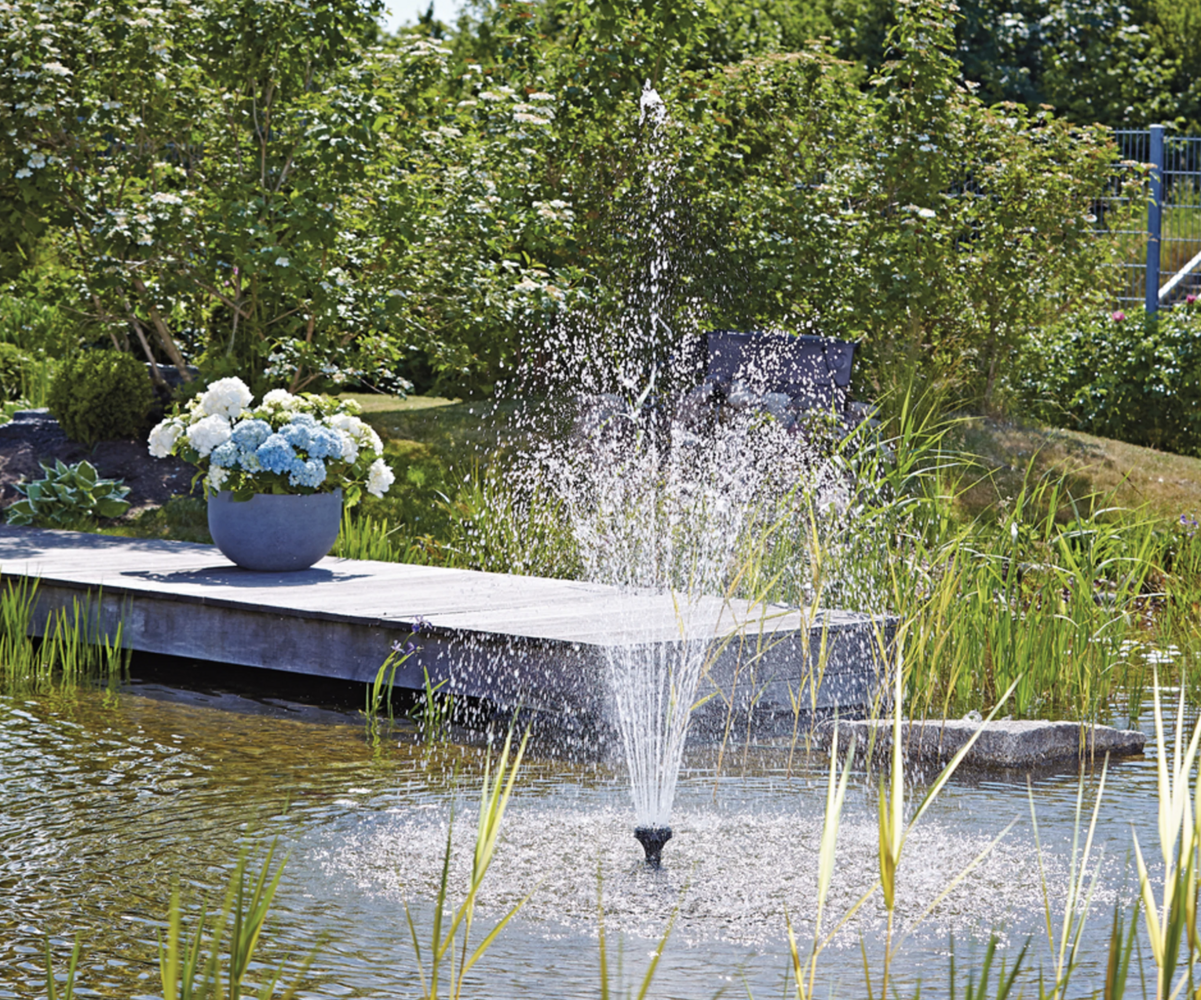 Oase Aquarius Fountain Set Eco 5500 Springbrunnenpumpe für Teich