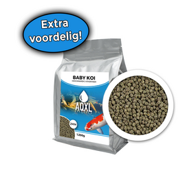 AQXL Ausgewähltes Baby Koi Koifutter S 2mm 1,2kg AQXL Ausgewähltes Baby Koi Koifutter S 2mm 1,2kg