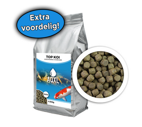 AQXL Ausgewähltes Topkoi All-in-One Koifutter L 6mm 4,5kg