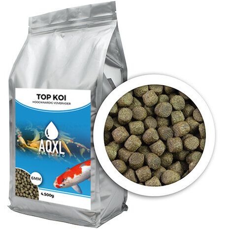 AQXL Ausgewähltes Topkoi All-in-One Koifutter L 6mm 4,5kg