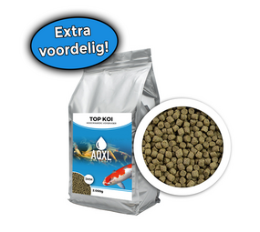 AQXL Ausgewähltes Topkoi All-in-One Koifutter M 3mm 2kg