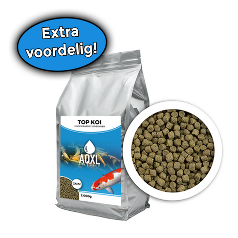 AQXL Ausgewähltes Topkoi All-in-One Koifutter M 3mm 2kg AQXL Ausgewähltes Topkoi All-in-One Koifutter M 3mm 2kg