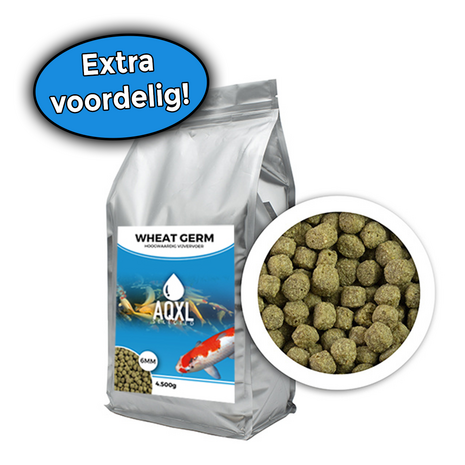 AQXL Selected Wheat Germ Teichfischfutter L 6mm 4,5kg