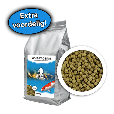 AQXL Selected Wheat Germ Teichfischfutter S 3mm 2kg AQXL Selected Wheat Germ Teichfischfutter S 3mm 2kg