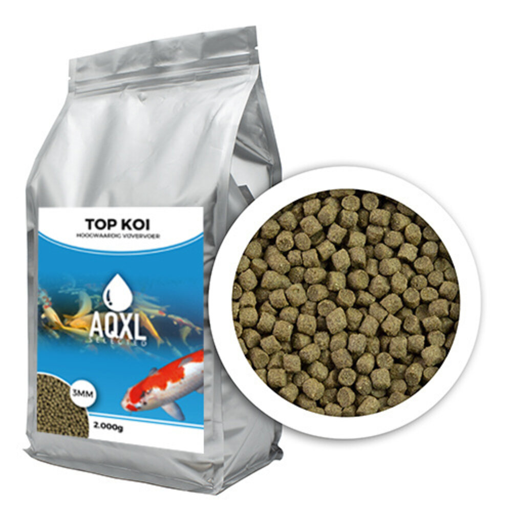 AQXL Ausgewähltes Topkoi All-in-One Koifutter M 3mm 2kg AQXL Ausgewähltes Topkoi All-in-One Koifutter M 3mm 2kg