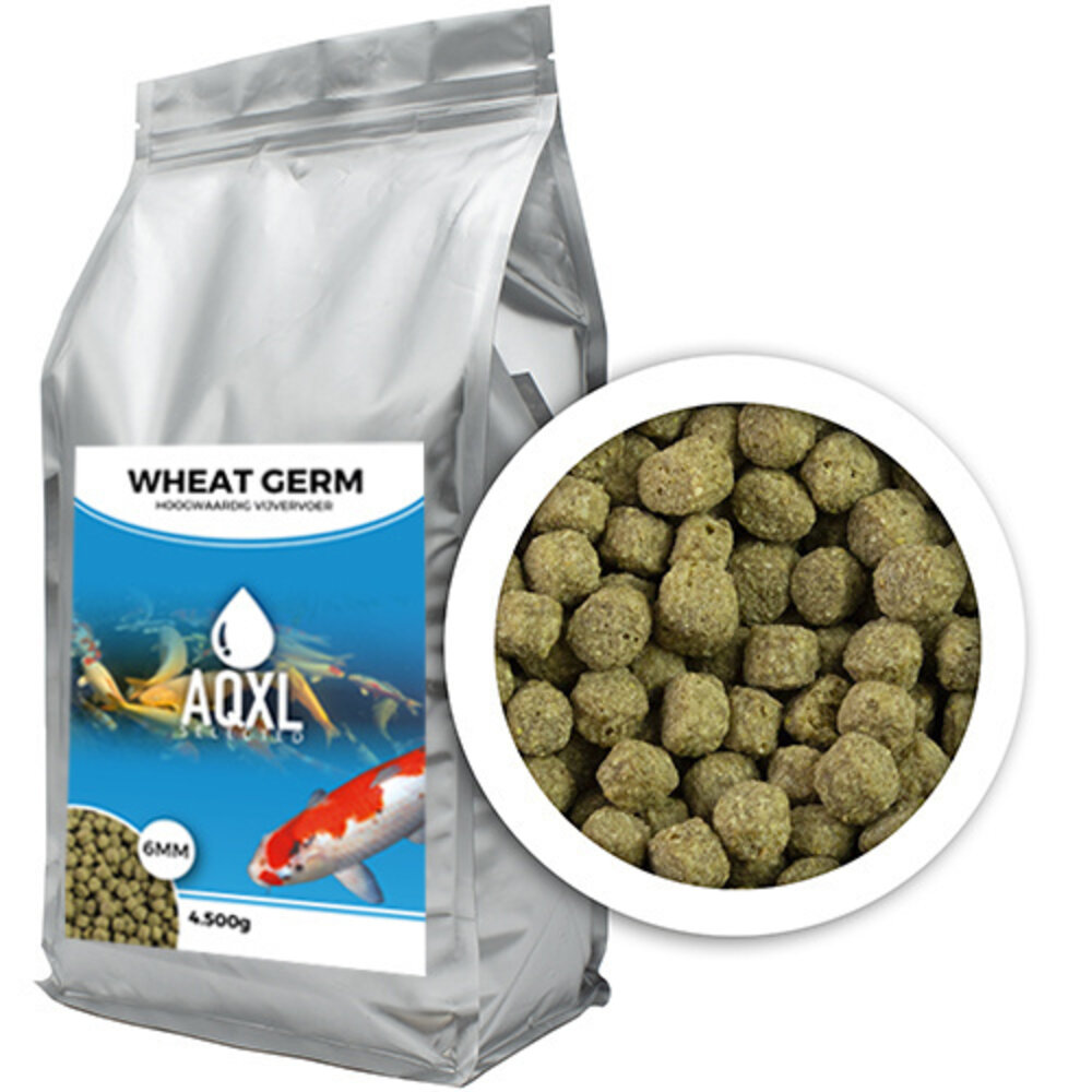AQXL Selected Wheat Germ Teichfischfutter L 6mm 4,5kg