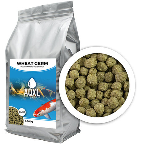 AQXL Selected Wheat Germ Teichfischfutter L 6mm 4,5kg