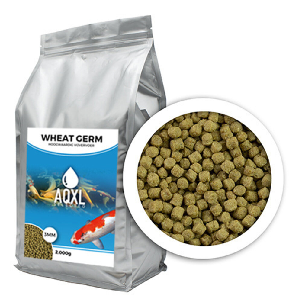 AQXL Selected Wheat Germ Teichfischfutter S 3mm 2kg AQXL Selected Wheat Germ Teichfischfutter S 3mm 2kg