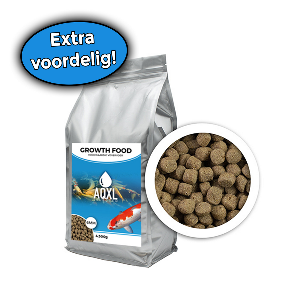 AQXL Selected Growth Food Teichfischfutter L 6mm 4,5kg