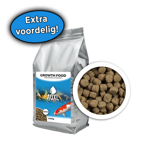 AQXL Selected Growth Food Teichfischfutter L 6mm 4,5kg
