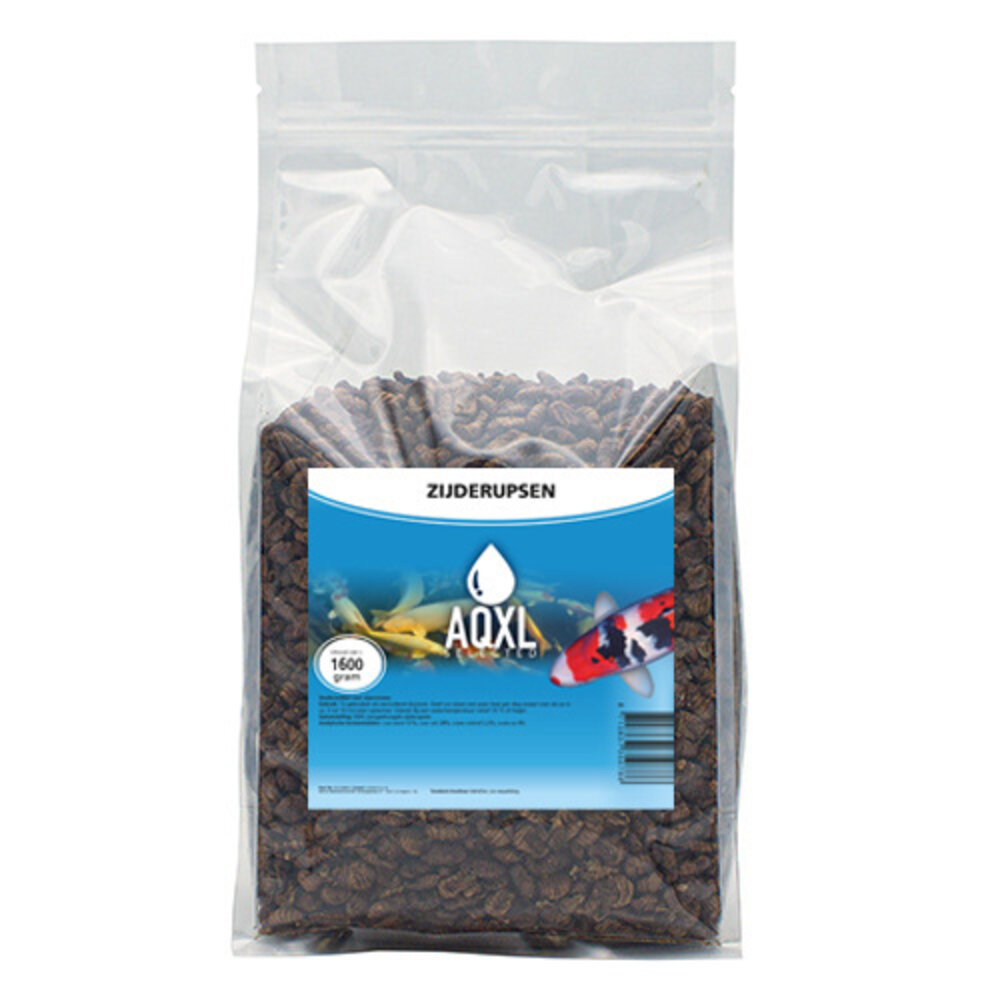 AQXL Selected Seidenraupen Fischfutter 10mm 1,6kg