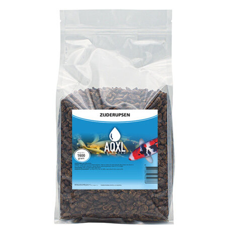 AQXL Selected Seidenraupen Fischfutter 10mm 1,6kg